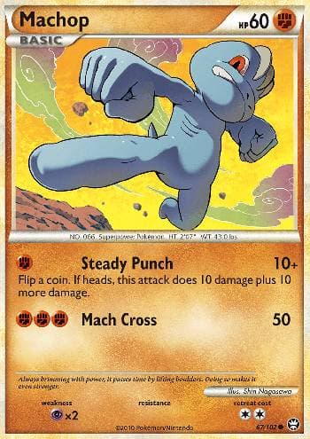Carta Machop (67/102) do set Triunfante — Pokémon TCG | Bynx
