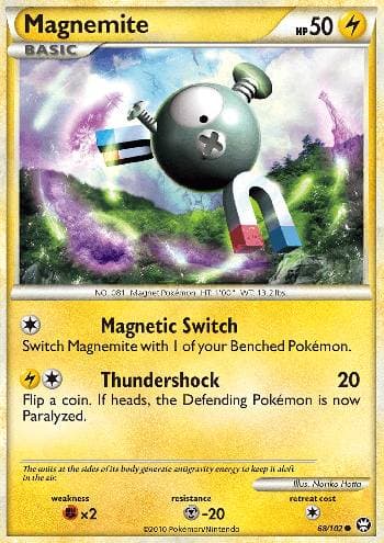 Carta Magnemite (68/102) do set Triunfante — Pokémon TCG | Bynx