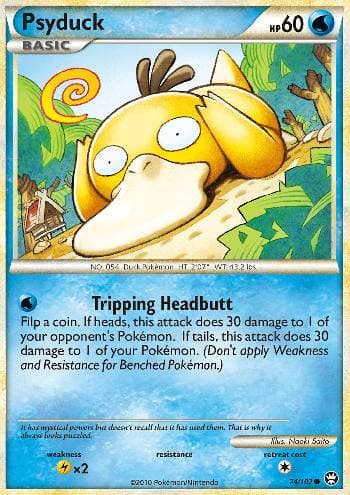 Carta Psyduck (74/102) do set Triunfante — Pokémon TCG | Bynx