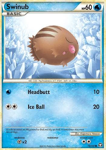 Swinub (79/102) — Triunfante