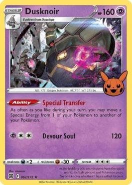 Dusknoir (062/030) — Trick or Trade BOOster 2022