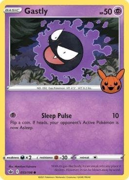 Carta Gastly (055/030) do set Trick or Trade BOOster 2022 — Pokémon TCG | Bynx