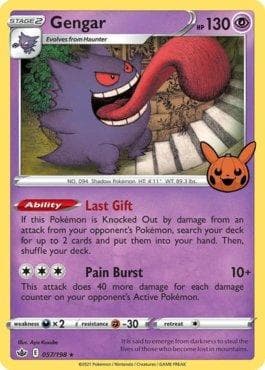 Carta Gengar (057/030) do set Trick or Trade BOOster 2022 — Pokémon TCG | Bynx
