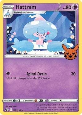 Carta Hattrem (072/030) do set Trick or Trade BOOster 2022 — Pokémon TCG | Bynx