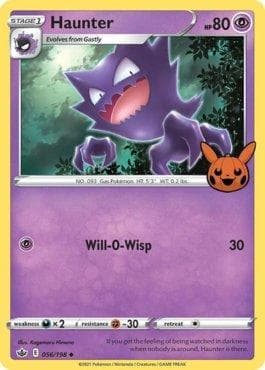 Carta Haunter (056/030) do set Trick or Trade BOOster 2022 — Pokémon TCG | Bynx