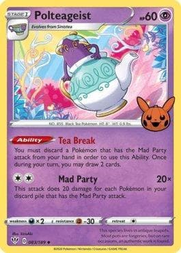 Carta Polteageist (083/030) do set Trick or Trade BOOster 2022 — Pokémon TCG | Bynx
