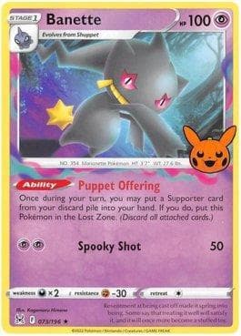 Carta Banette (073/030) do set Trick or Trade BOOster 2023 — Pokémon TCG | Bynx