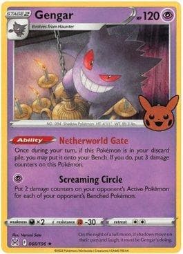 Carta Gengar (066/030) do set Trick or Trade BOOster 2023 — Pokémon TCG | Bynx