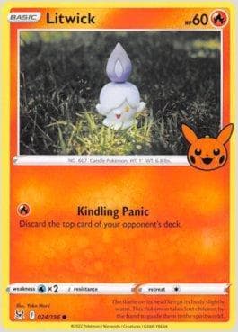 Carta Litwick (024/030) do set Trick or Trade BOOster 2023 — Pokémon TCG | Bynx