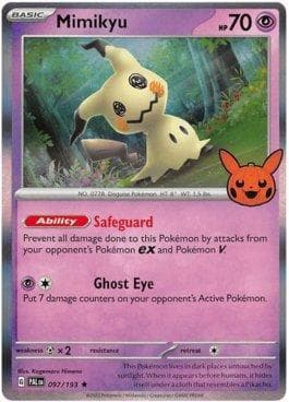 Carta Mimikyu (097/030) do set Trick or Trade BOOster 2023 — Pokémon TCG | Bynx