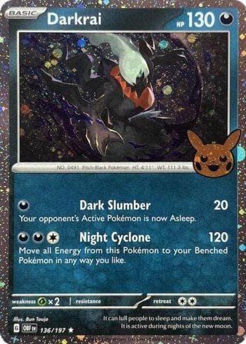 Carta Darkrai (136/030) do set Liga BR — TOT24 — Pokémon TCG | Bynx