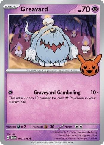 Carta Greavard (104/030) do set Liga BR — TOT24 — Pokémon TCG | Bynx