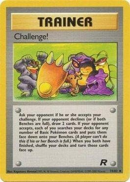 Carta Challenge! (74/82) do set Team Rocket — Pokémon TCG | Bynx