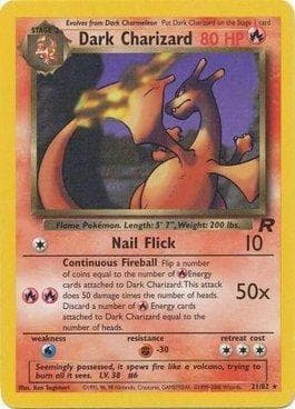 Dark Charizard (21/82) — Team Rocket
