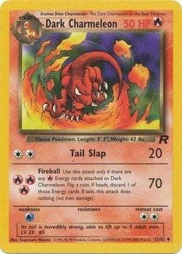 Dark Charmeleon (32/82) — Team Rocket