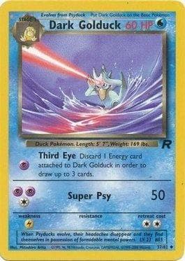 Carta Dark Golduck (37/82) do set Team Rocket — Pokémon TCG | Bynx