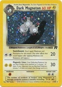 Dark Magneton (11/82) — Team Rocket