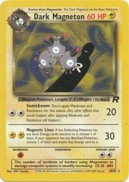 Dark Magneton (28/82) — Team Rocket