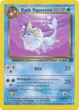 Dark Vaporeon (45/82) — Team Rocket