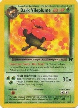 Carta Dark Vileplume (30/82) do set Team Rocket — Pokémon TCG | Bynx