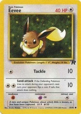 Eevee (55/82) — Team Rocket