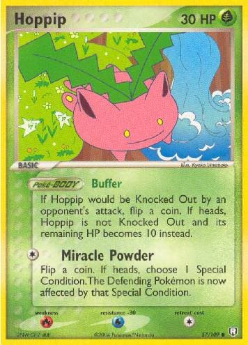 Carta Hoppip (57/109) do set Team Rocket Returns — Pokémon TCG | Bynx