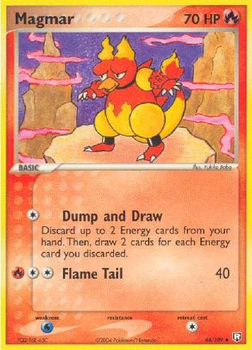 Carta Magmar (44/109) do set Team Rocket Returns — Pokémon TCG | Bynx