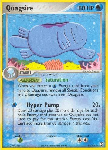 Carta Quagsire (26/109) do set Team Rocket Returns — Pokémon TCG | Bynx
