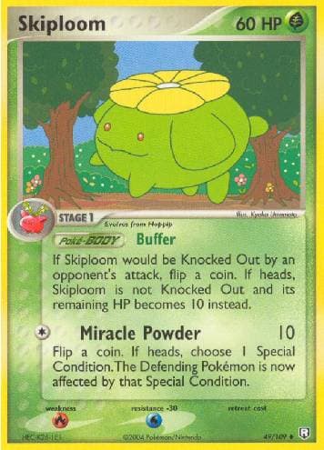 Carta Skiploom (49/109) do set Team Rocket Returns — Pokémon TCG | Bynx