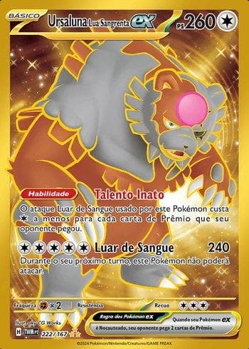Bloodmoon Ursaluna ex (222/167) — Máscaras do Crepúsculo