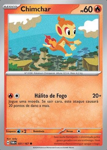 Chimchar (031/167) — Máscaras do Crepúsculo