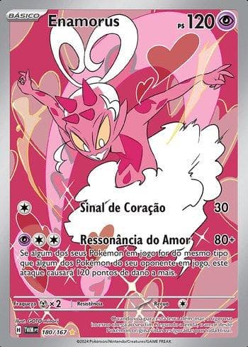 Carta Enamorus (180/167) do set Máscaras do Crepúsculo — Pokémon TCG | Bynx