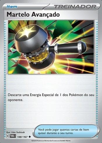 Carta Enhanced Hammer (148/167) do set Máscaras do Crepúsculo — Pokémon TCG | Bynx