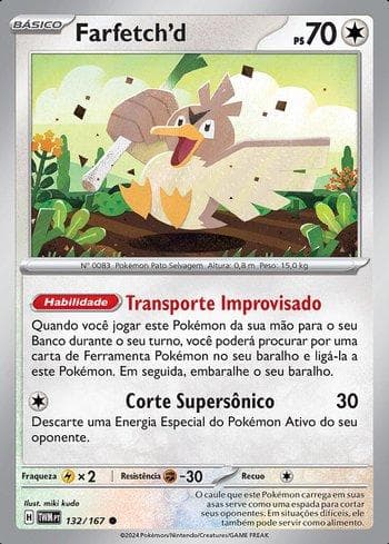 Farfetch'd (132/167) — Máscaras do Crepúsculo