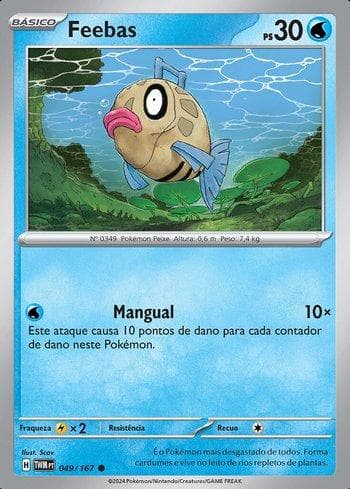 Feebas (049/167) — Máscaras do Crepúsculo