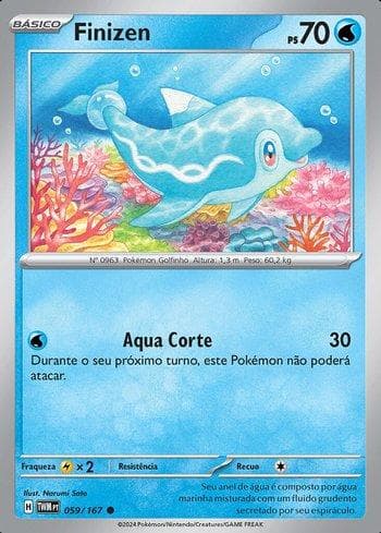 Carta Finizen (059/167) do set Máscaras do Crepúsculo — Pokémon TCG | Bynx
