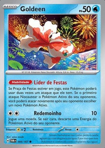 Goldeen (044/167) — Máscaras do Crepúsculo