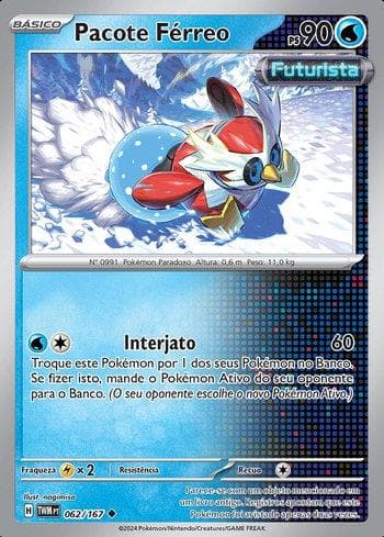 Carta Iron Bundle (062/167) do set Máscaras do Crepúsculo — Pokémon TCG | Bynx