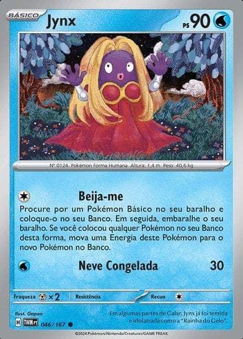 Jynx (046/167) — Máscaras do Crepúsculo