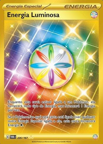Carta Luminous Energy (226/167) do set Máscaras do Crepúsculo — Pokémon TCG | Bynx