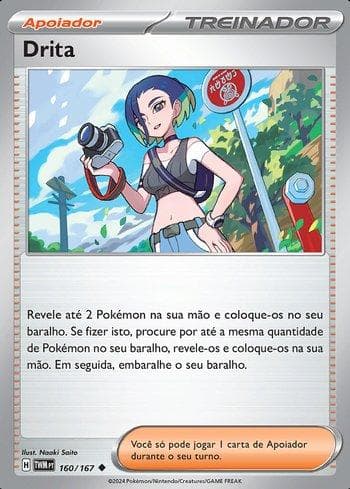 Carta Perrin (160/167) do set Máscaras do Crepúsculo — Pokémon TCG | Bynx