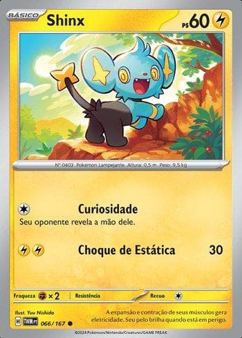 Shinx (066/167) — Máscaras do Crepúsculo