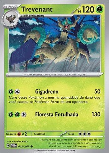 Trevenant (013/167) — Máscaras do Crepúsculo