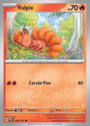 Vulpix (026/167) — Máscaras do Crepúsculo