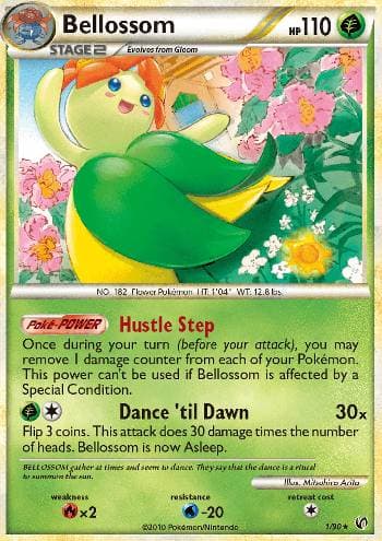 Carta Bellossom (1/90) do set Destemido — Pokémon TCG | Bynx