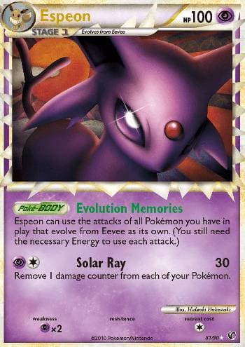 Carta Espeon Prime (81/90) #81 — Pokémon TCG | Bynx