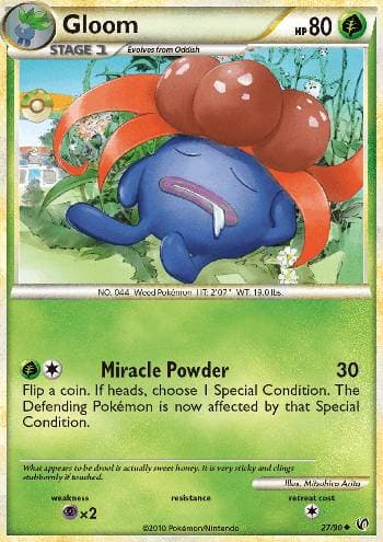 Carta Gloom (27/90) do set Destemido — Pokémon TCG | Bynx