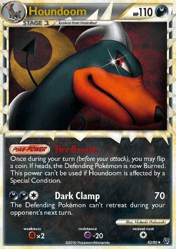 Carta Houndoom Prime (82/90) do set Destemido — Pokémon TCG | Bynx