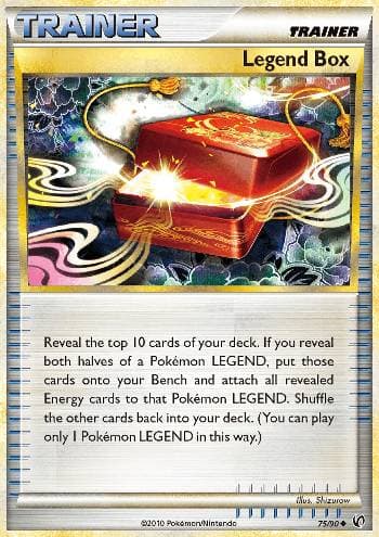 Carta Legend Box (75/90) do set Destemido — Pokémon TCG | Bynx