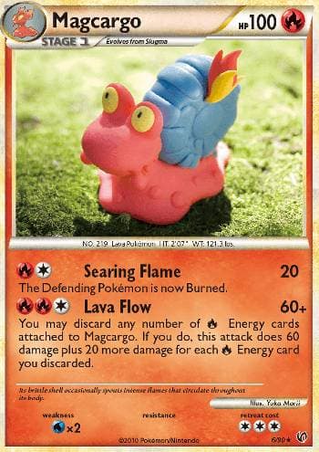 Carta Magcargo (6/90) do set Destemido — Pokémon TCG | Bynx